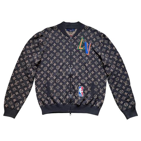 louis vuitton x nba jacket|louis vuitton checkered jacket.